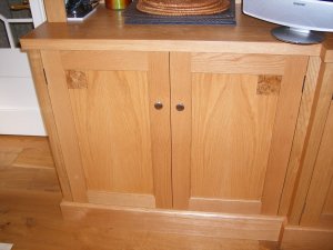 Base of Oak Dresser