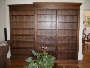 Walnut Bookcase